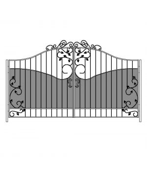 Ворота кованые ВК7